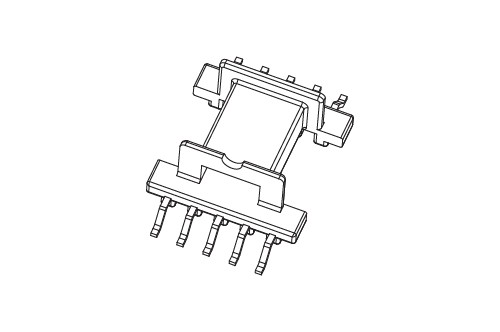 EFD-1508 EFD15卧式5+5排距21.4脚距2.6海鸥脚