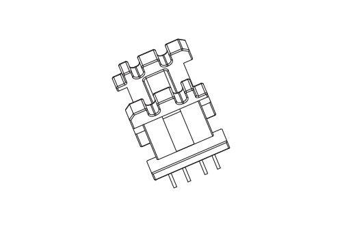 EI-1320 EE13卧式4+4排距10.1脚距2.54/3.05/29