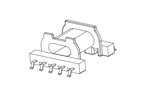 EPC-1706 EPC17卧式5+4排距23.0 SMD贴片骨架