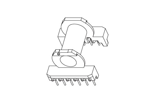 ER-2834-1 ER28卧式6+6 L脚排距30.0脚距5.0